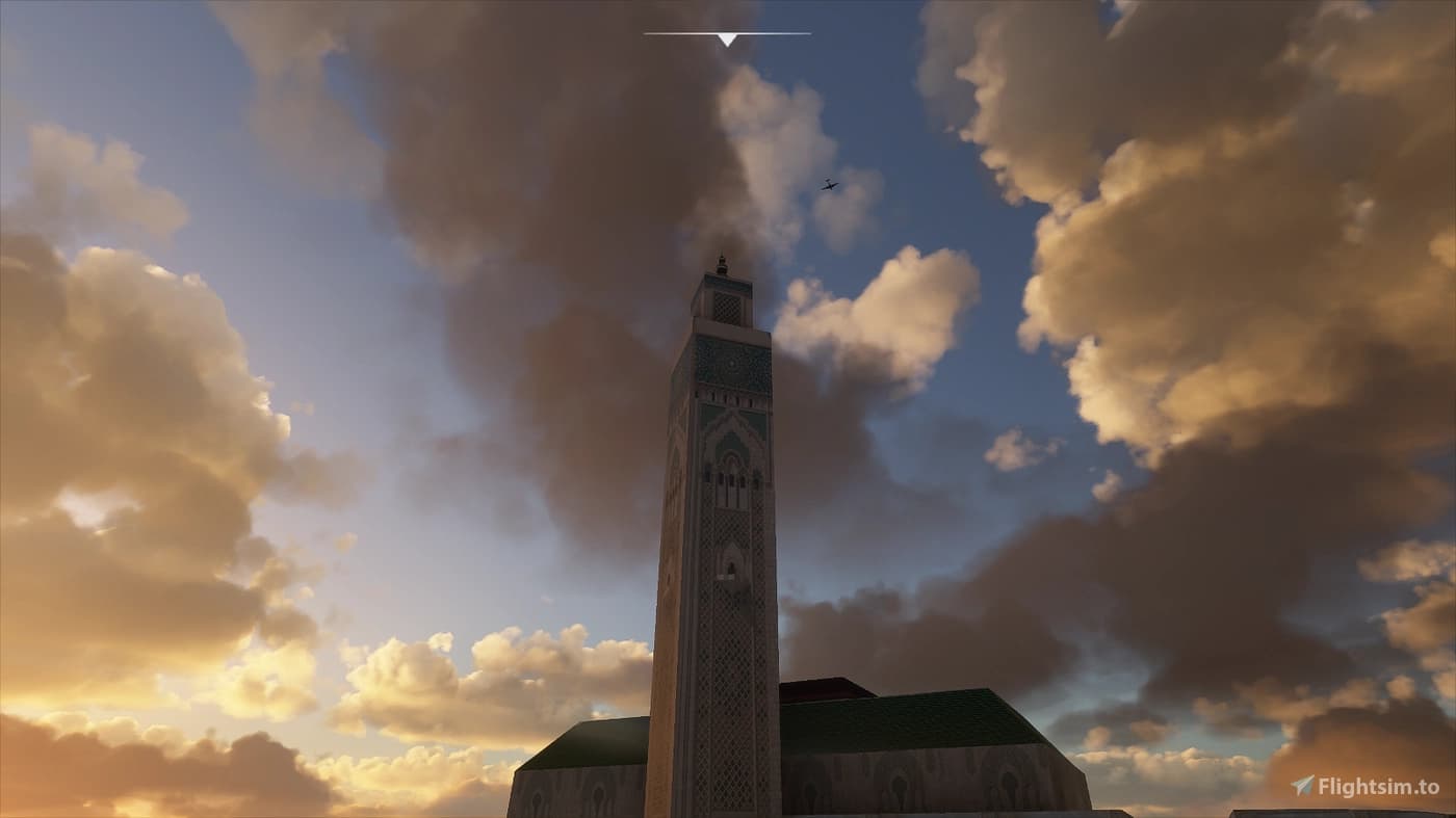 Hassan II Grand Mosque - Flight Simulator Scenery